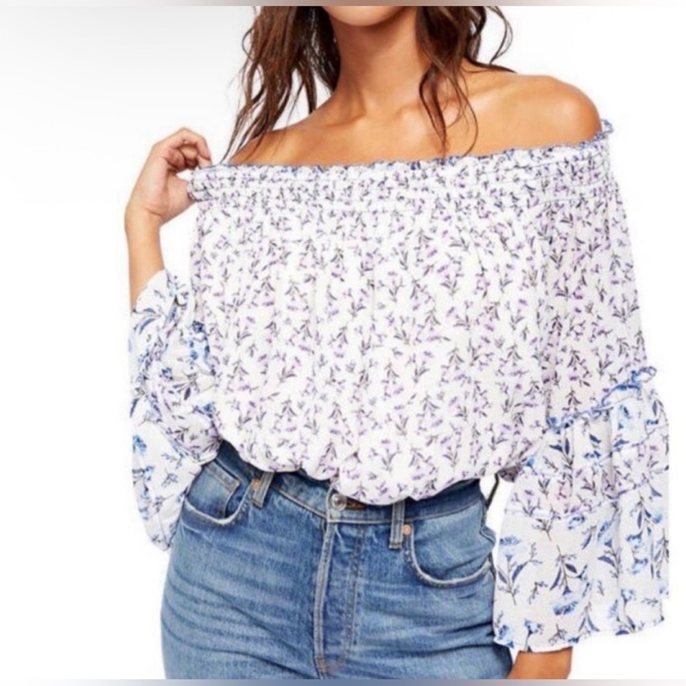 NWT- FP Rose Valley Off the Shoulder